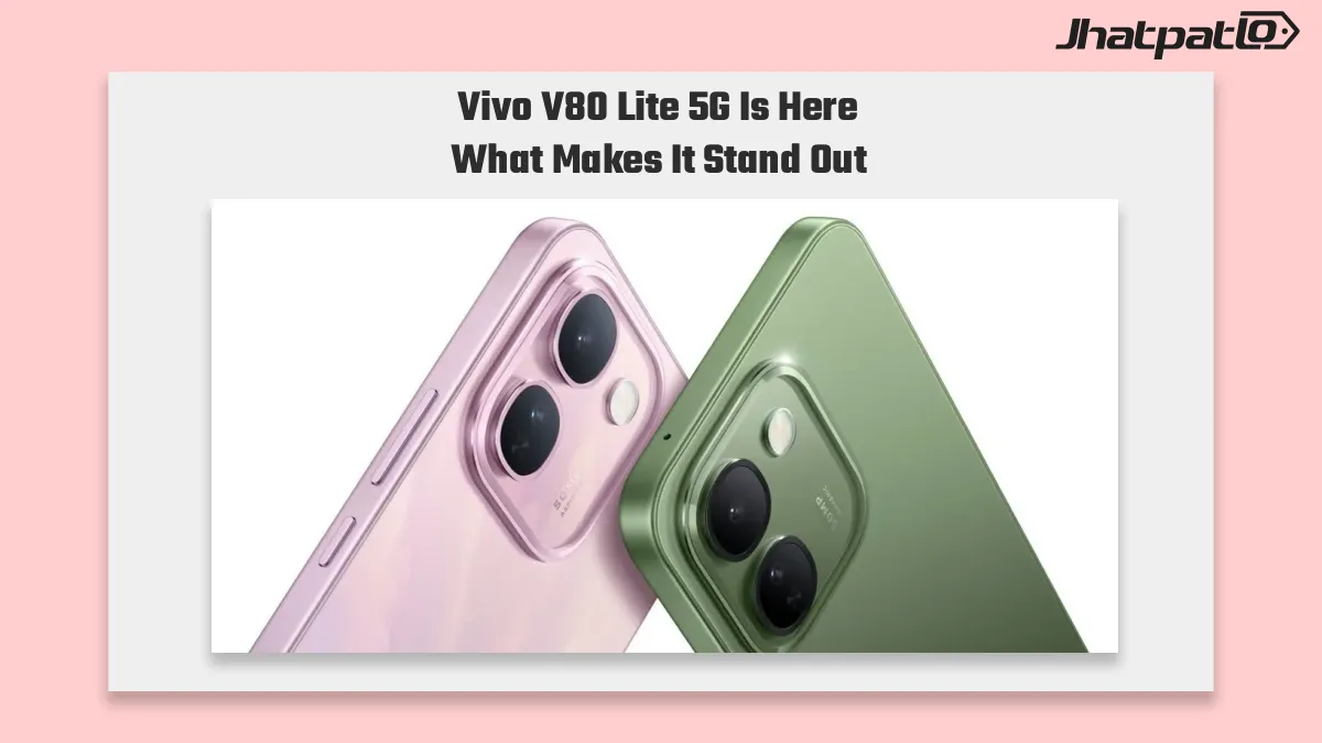  Vivo V80 Lite 5G launch adds 10,000mAh battery for Malaysia