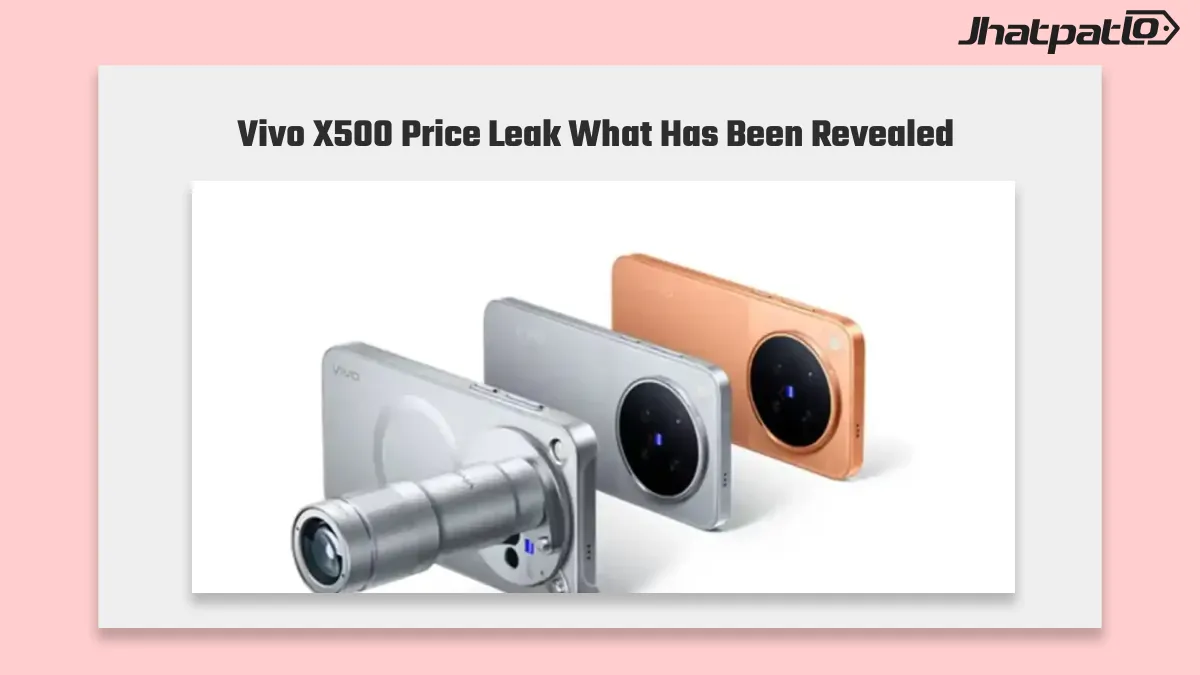 Vivo X500 Price Leaked With Battery and ZEISS Camera Details Revealed