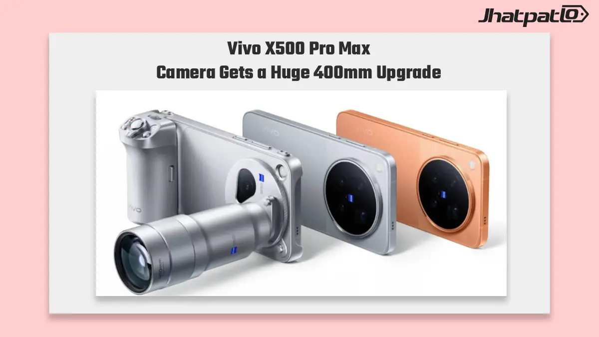  Vivo X500 Pro Max launch adds 400mm telephoto extender kit