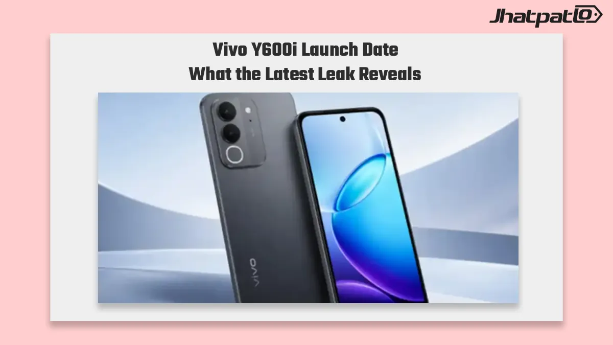  Vivo Y600i launch date leak points to 8000mAh battery and 44W charging