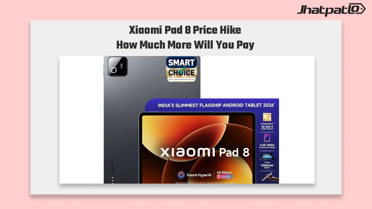 Xiaomi Pad 8 price hike raises India tablet costs by up to Rs 3,000