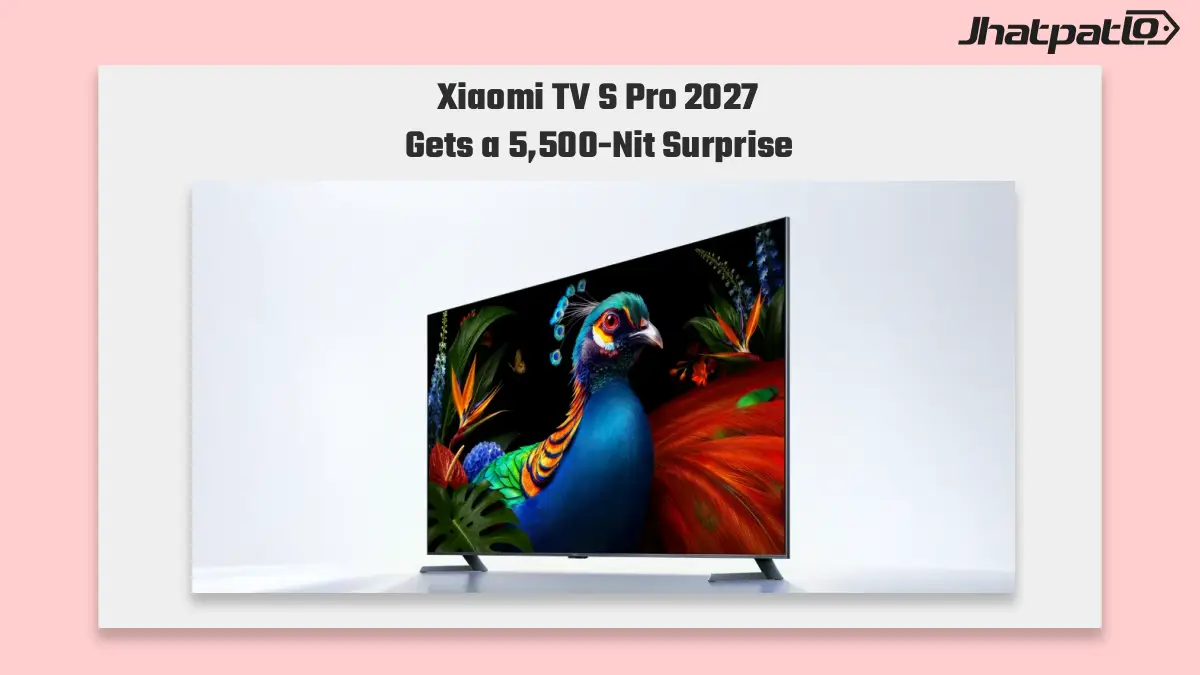 Xiaomi TV S Pro 2027 Supreme Edition brings 5,500 nits and 170W audio