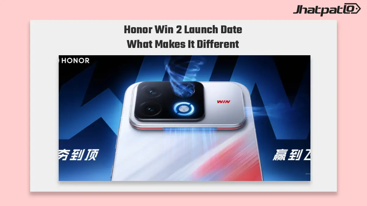 Honor Win 2 launch date set for October 21 with cooling fans