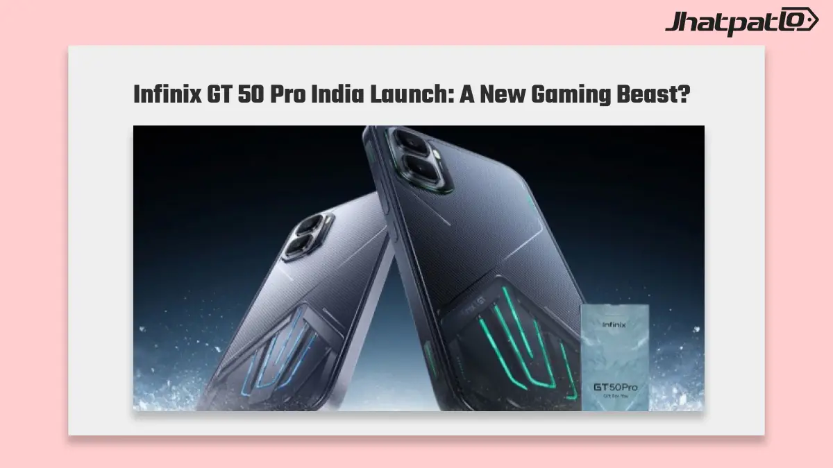  Infinix GT 50 Pro launch in India on October 27 with Dolby and esports push