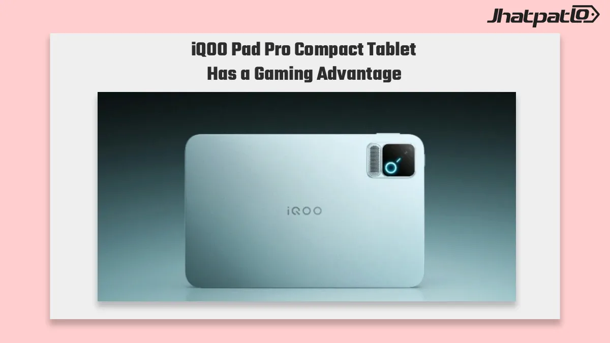 iQOO Pad Pro compact tablet brings Snapdragon 8 Elite Gen 5 gaming power