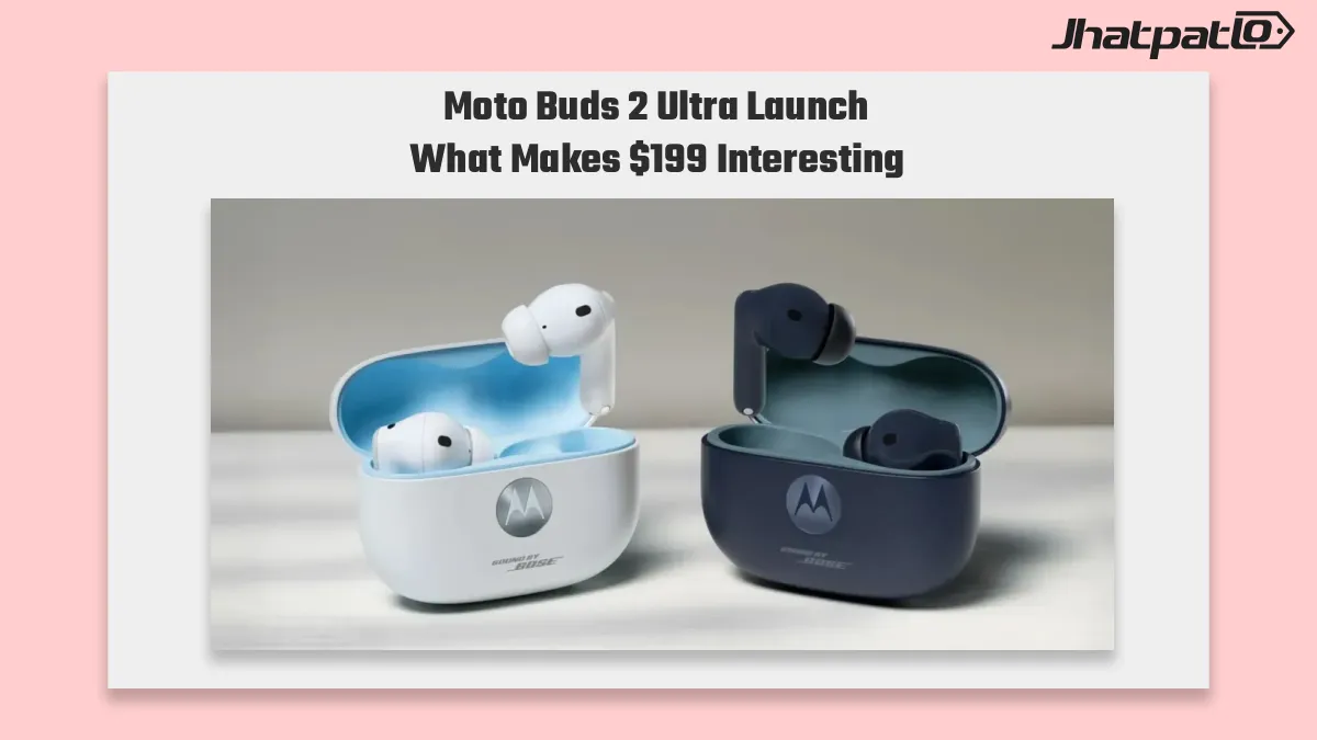 Moto Buds 2 Ultra launch tipped for early November at $199