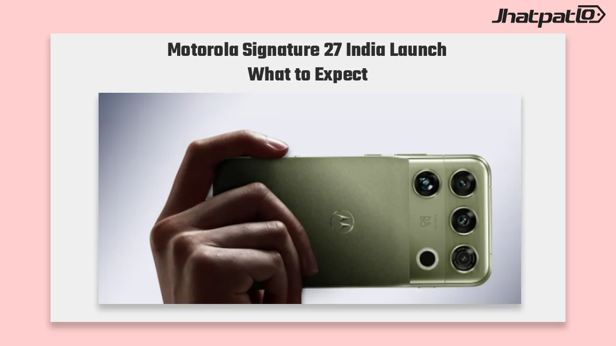 Motorola Signature 27 India Launch Confirmed With Snapdragon 8 Elite Extreme Gen 6