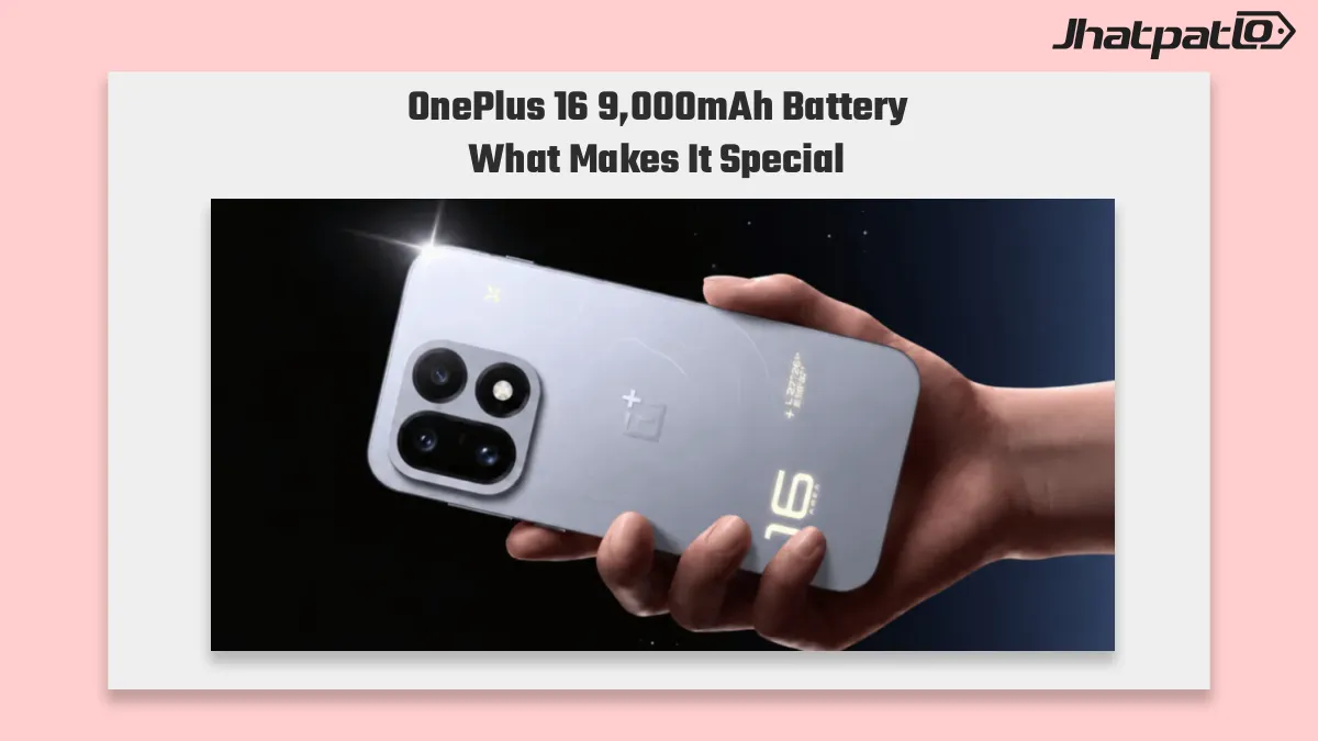  OnePlus 16 9,000mAh Battery Confirmed With 185Hz BOE X4 Display