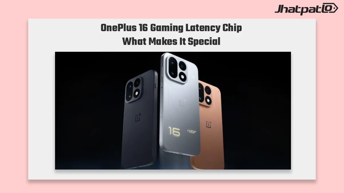  OnePlus 16 gaming latency chip promises lower lag for mobile players