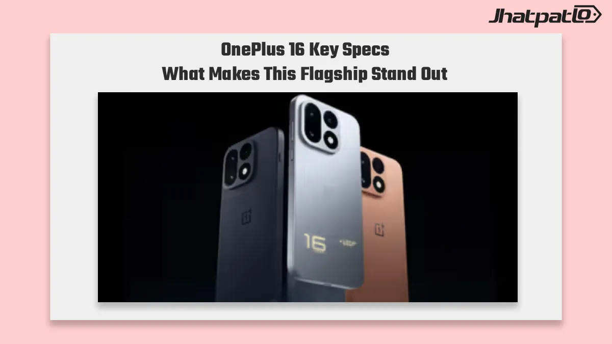 OnePlus 16 key specs revealed ahead of China launch