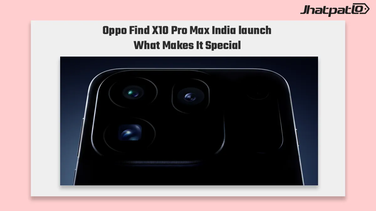 Oppo Find X10 Pro Max India launch with Dimensity 9600 Pro and 200MP camera