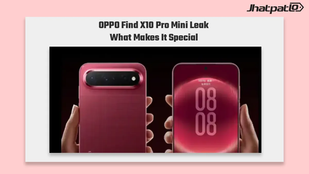 OPPO Find X10 Pro Mini leak teases widescreen design and dual 200MP cameras