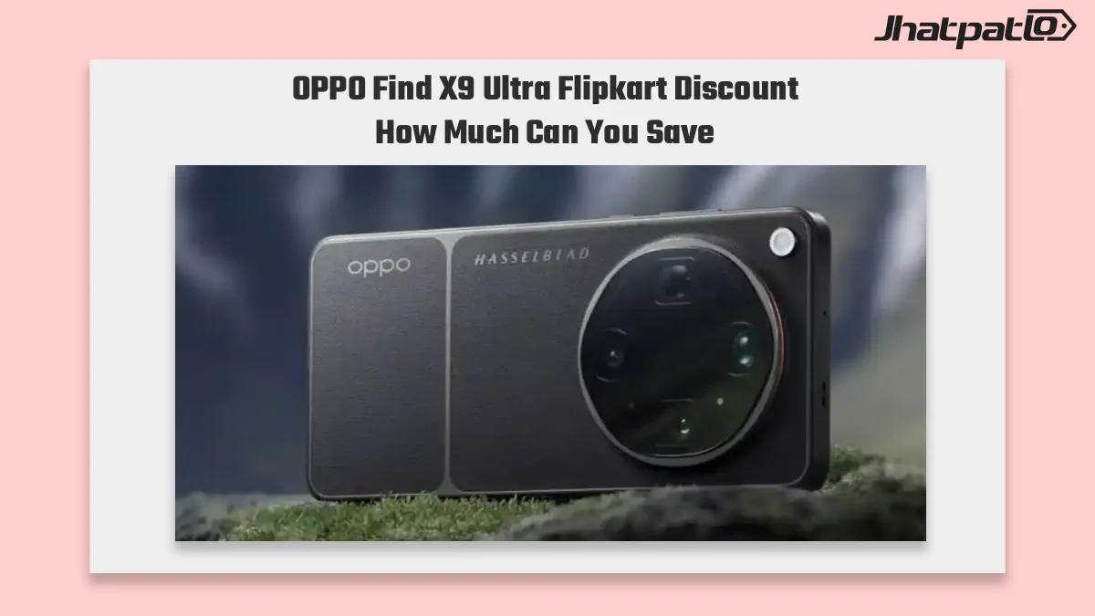 OPPO Find X9 Ultra Flipkart Discount Drops Price to ₹1,53,000