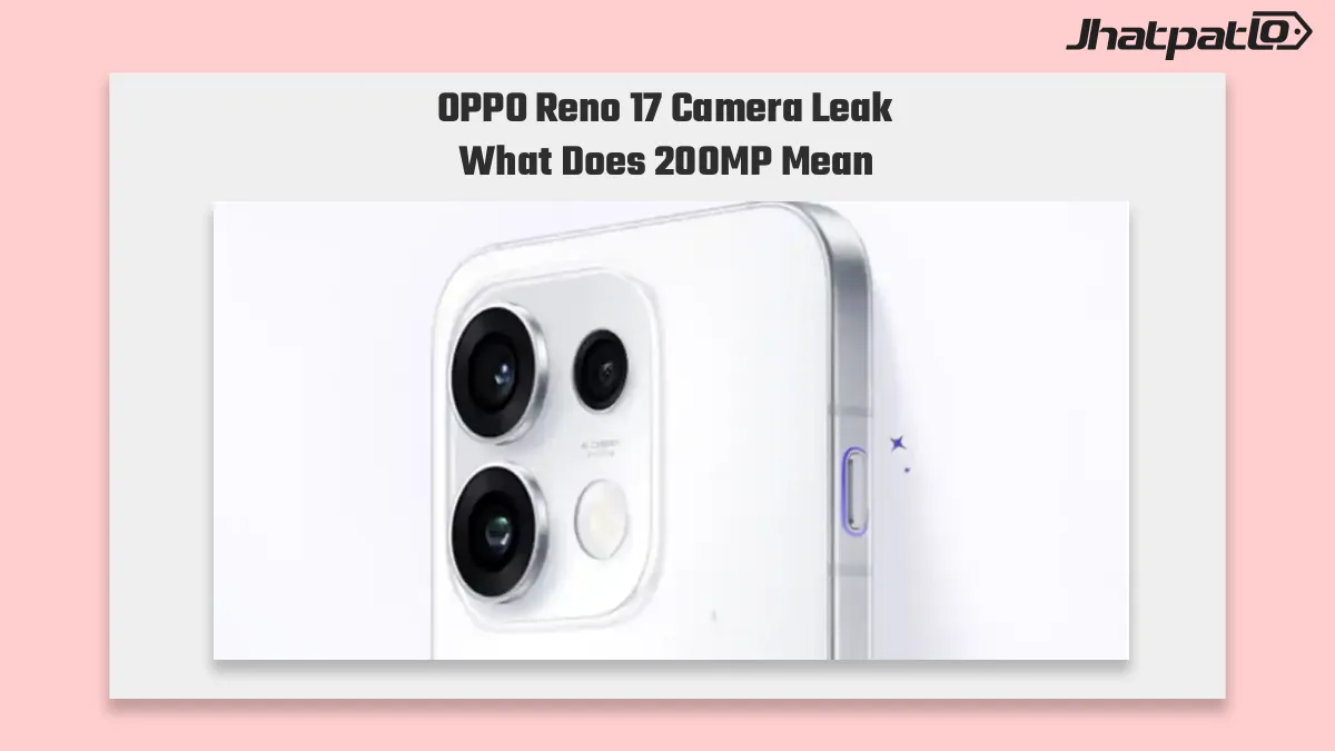  OPPO Reno 17 gimbal camera leak points to 200MP upgrade