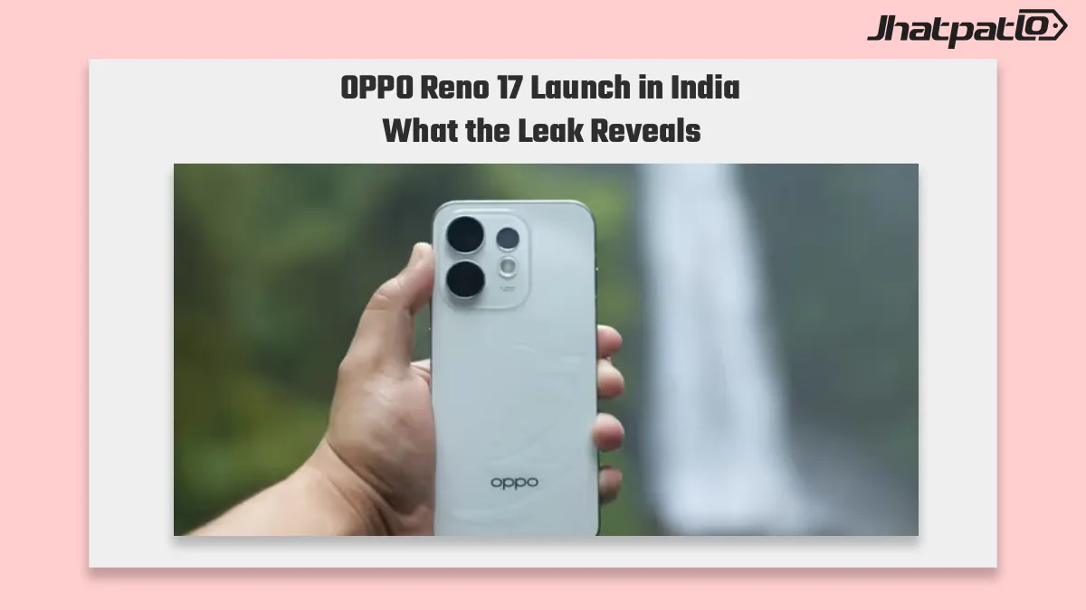 OPPO Reno 17 launch in India without Pro model and Snapdragon 7 Gen 4