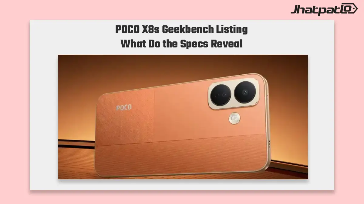 POCO X8s Geekbench Listing Reveals Snapdragon 7 Gen 4