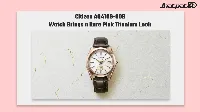 Citizen AQ4106-00B watch lands in US as a limited titanium dress watch