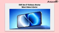 iQOO Neo 12 Visionox display gets Sky Mirror pTSF OLED upgrade