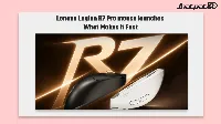 Lenovo Legion R7 Pro mouse launches with PAW 3950 and 8K polling