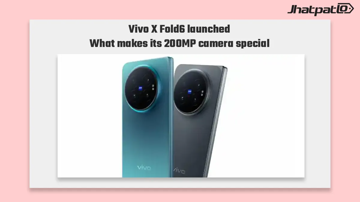  Vivo X Fold6 launched in India with 200MP ZEISS camera