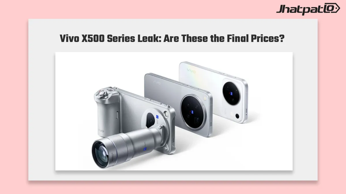  Vivo X500 Pro prices storage and colours leak ahead of Europe launch