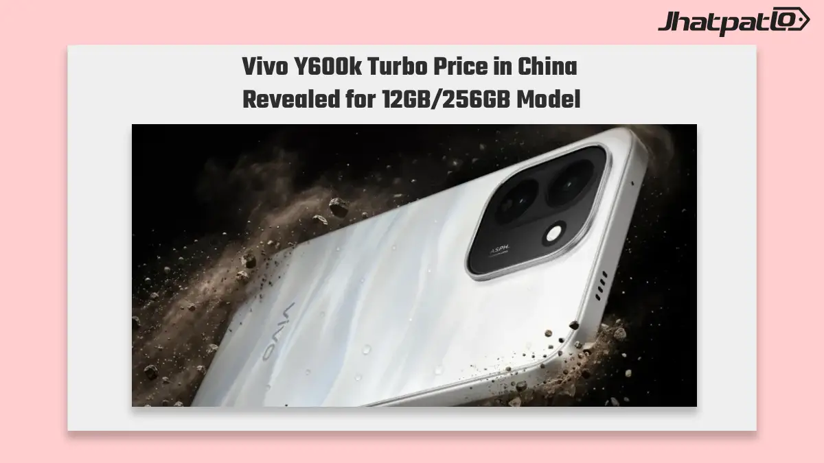 Vivo Y600k Turbo price in China for 12GB/256GB Snapdragon 7s Gen 4 phone