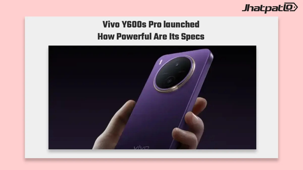 Vivo Y600s Pro launched with 10,200mAh battery phone in China