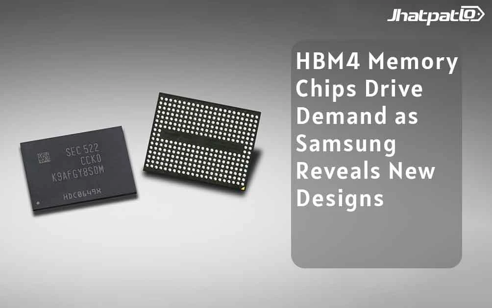  HBM4 Memory Chips Drive Demand as Samsung Reveals New Designs