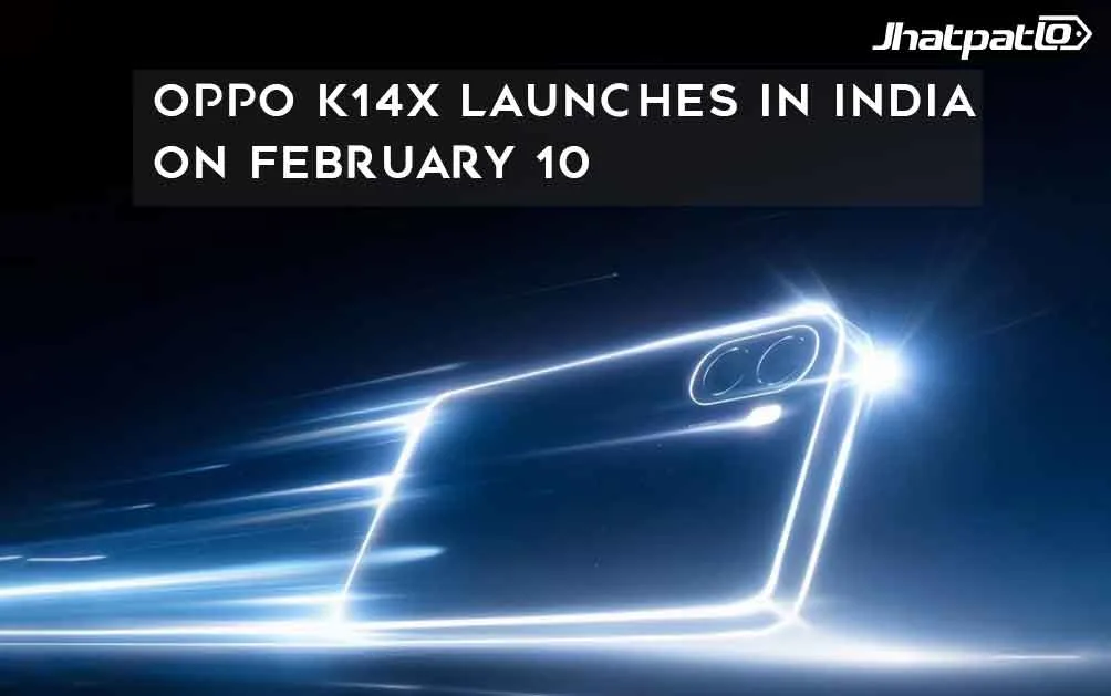  OPPO K14x Launches in India on February 10