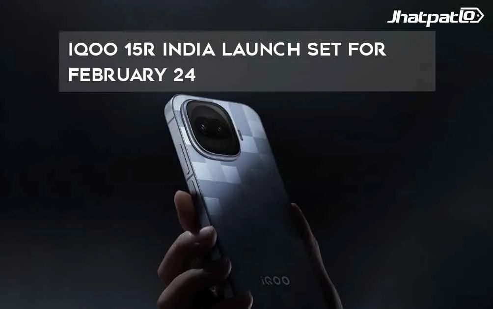  iQOO 15R India launch set for February 24