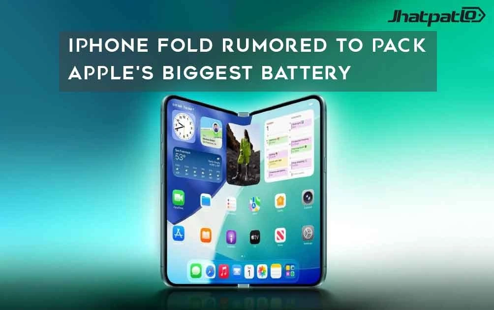  iPhone Fold Rumored to Pack Apple's Biggest Battery