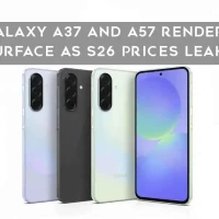 Galaxy A37 and A57 renders surface as S26 prices leak