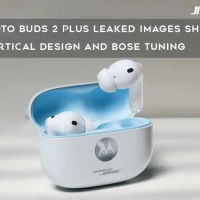 Moto Buds 2 Plus Leaked Images Show Vertical Design and Bose Tuning