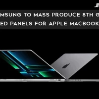 Samsung to Mass Produce 8th Gen OLED Panels for Apple MacBooks