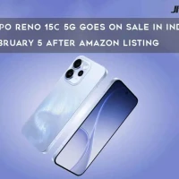 Oppo Reno 15c 5G Goes on Sale in India February 5 After Amazon Listing