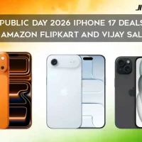 Republic Day 2026 iPhone 17 Deals at Amazon Flipkart and Vijay Sales