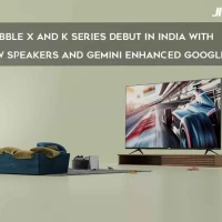 Wobble X and K Series Debut in India With 80W Speakers and Gemini Enhanced Google TV